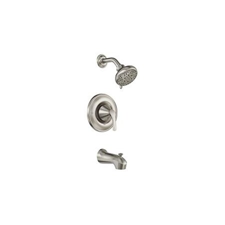 Moen Spot Resist Brushed Nickel Posi-Temp Tub/Shower 82550SRN